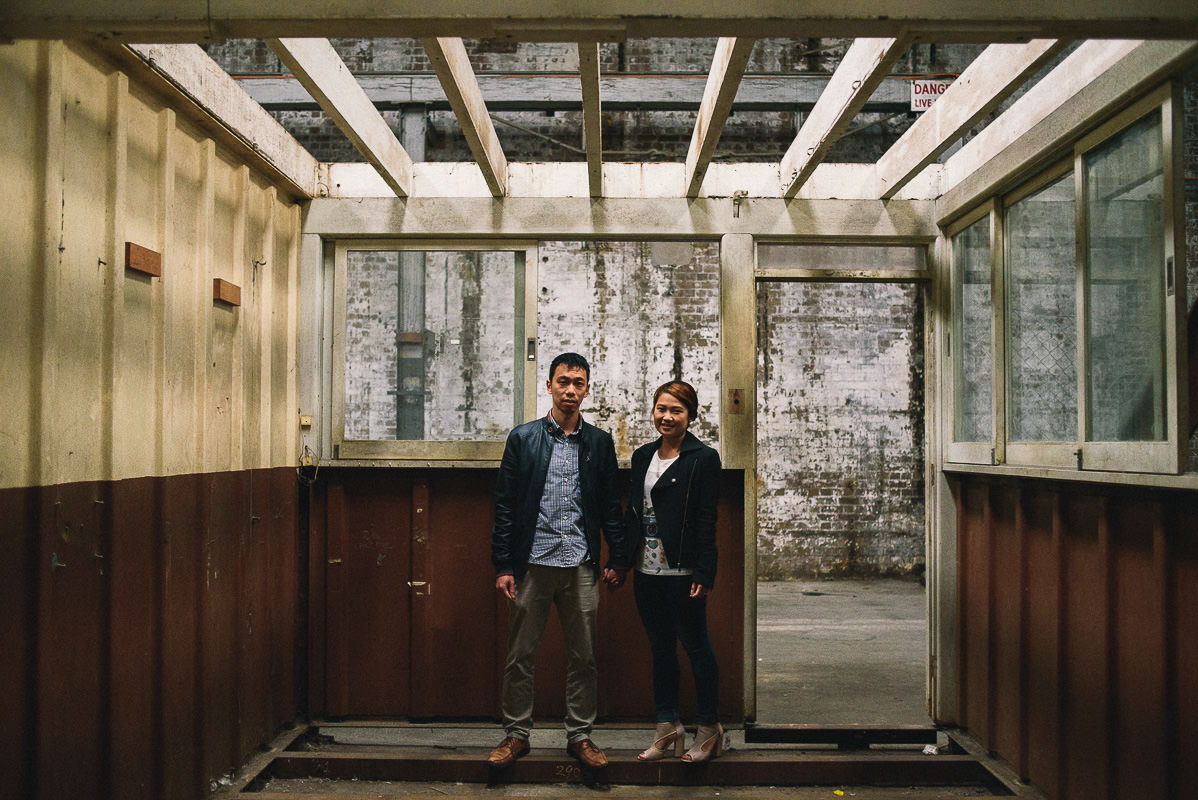 cockatoo island engagement photos