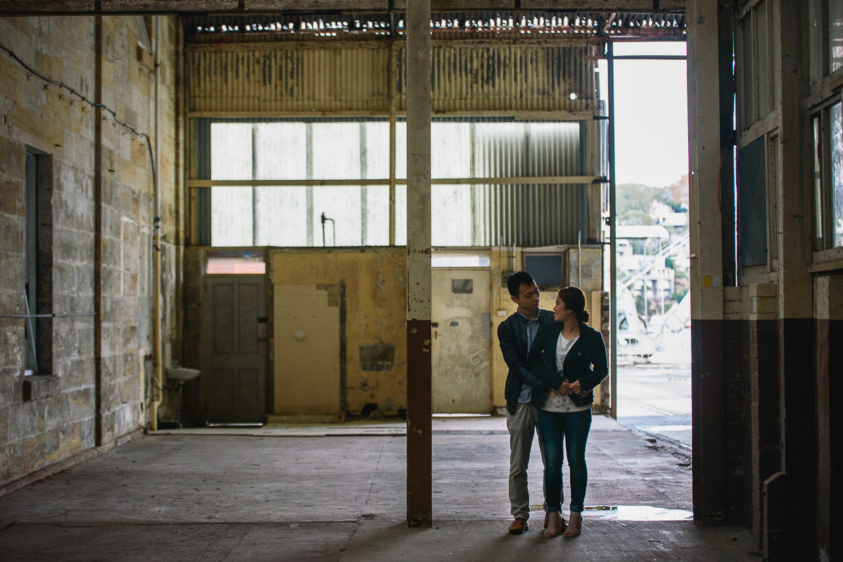 cockatoo island engagement photos