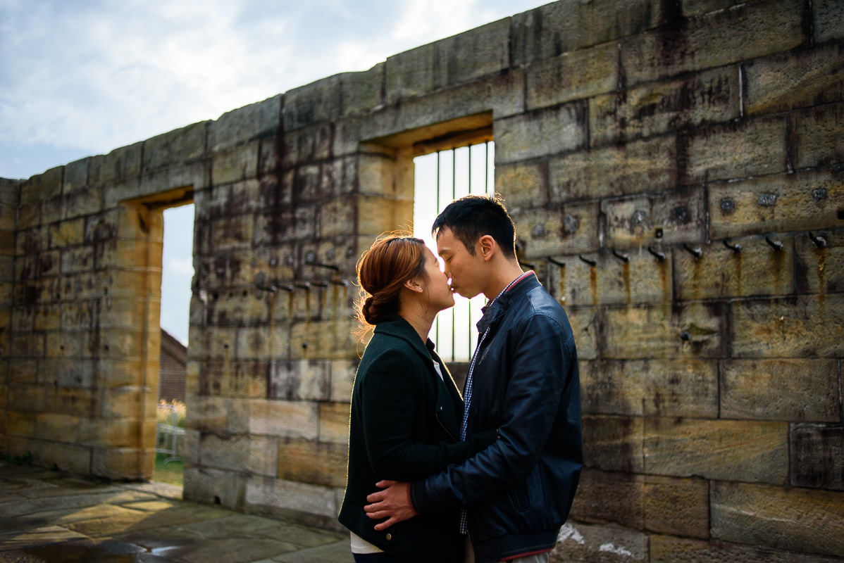 cockatoo island engagement photos