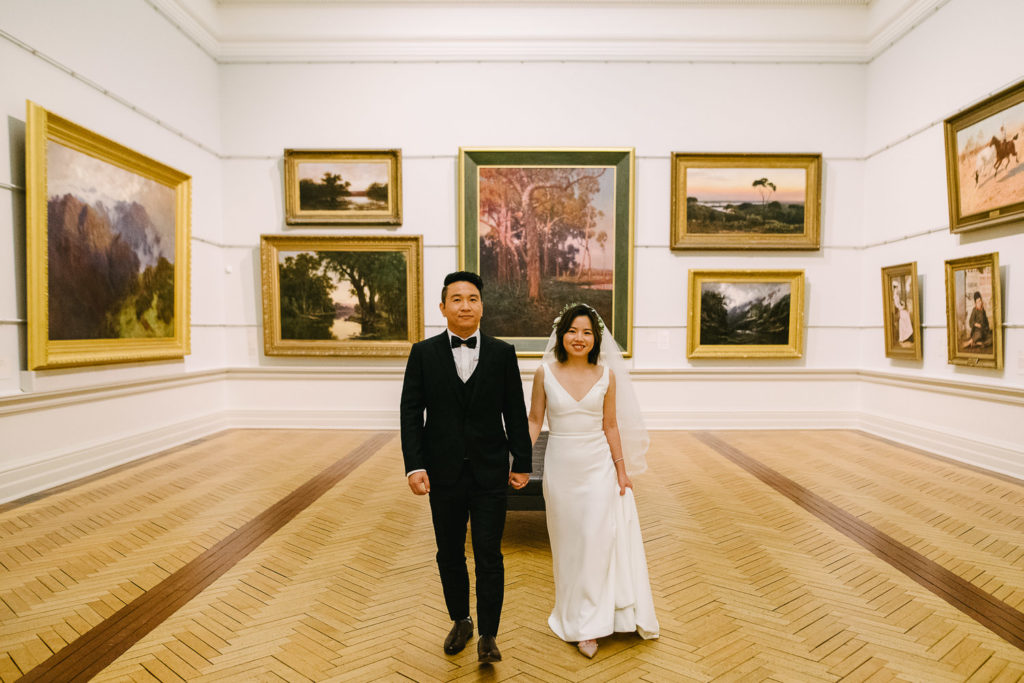 chiswick at the art gallery wedding