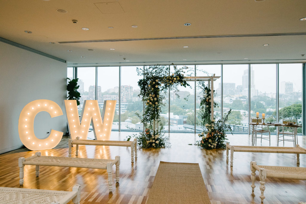 chiswick at the art gallery wedding