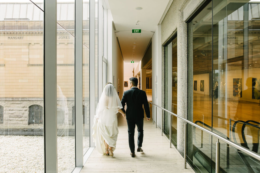 chiswick at the art gallery wedding