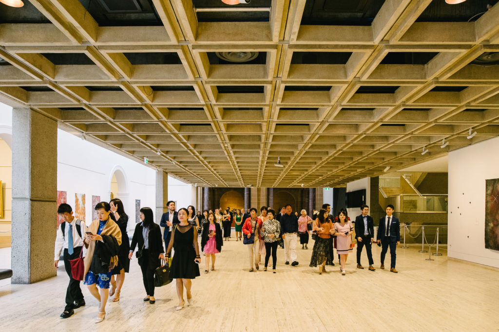 chiswick at the art gallery wedding