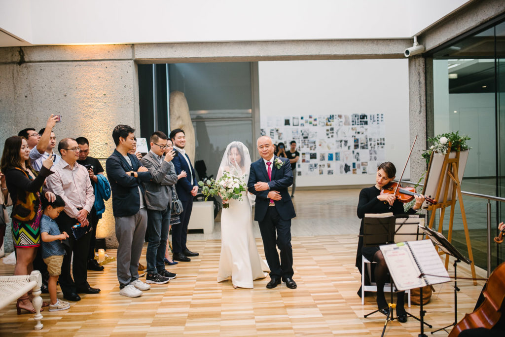 chiswick at the art gallery wedding