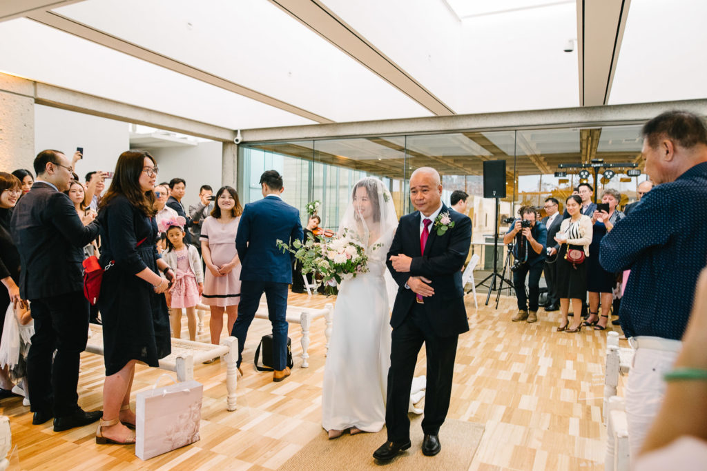 chiswick at the art gallery wedding