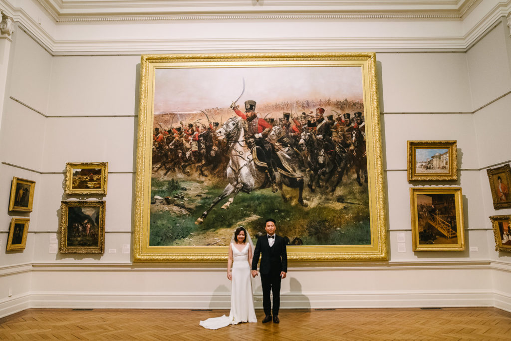 chiswick at the art gallery wedding
