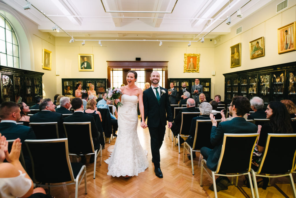 new state library wedding ceremony
