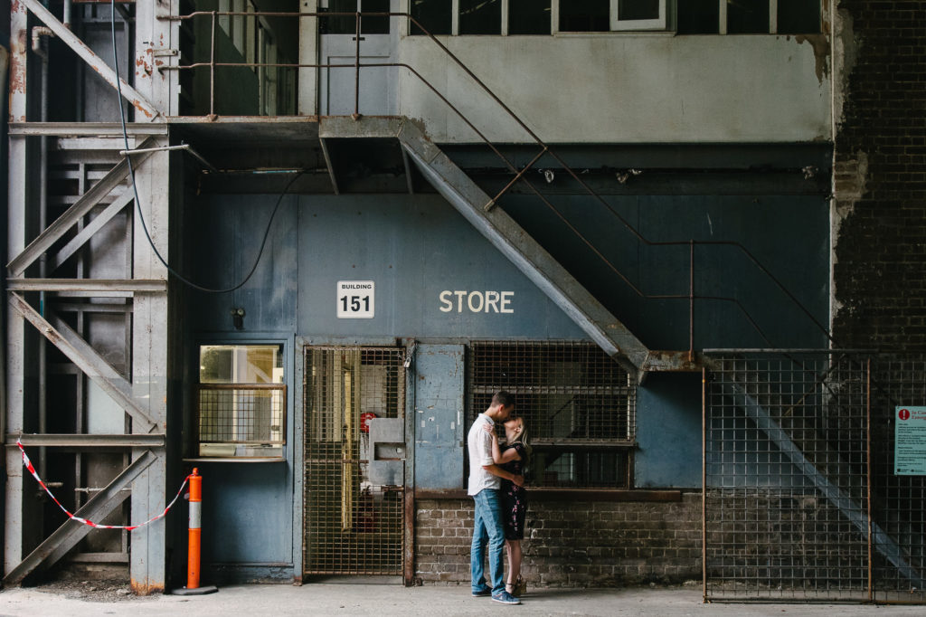 cockatoo island engagement session