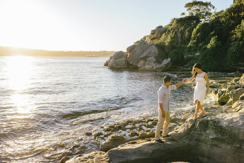 camp cove engagement