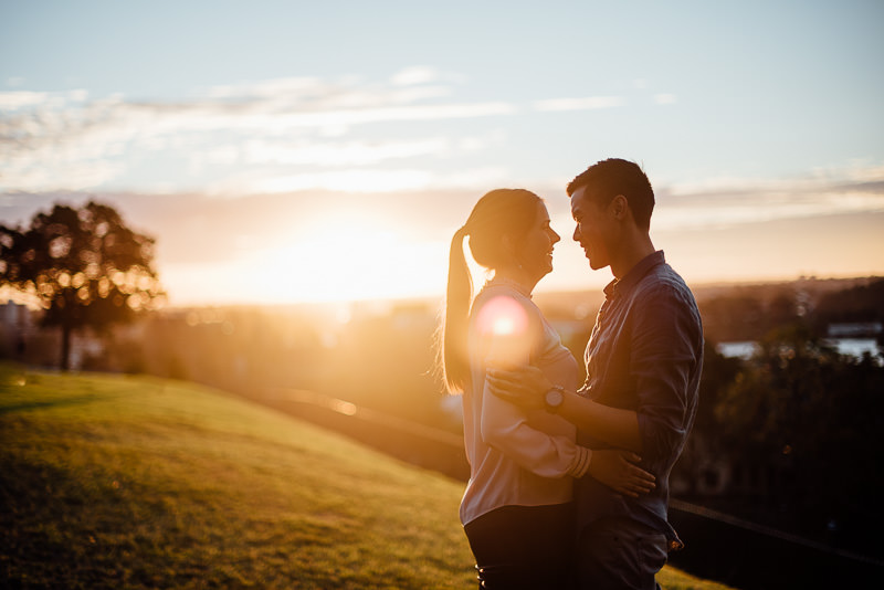 observatory hill sunset 