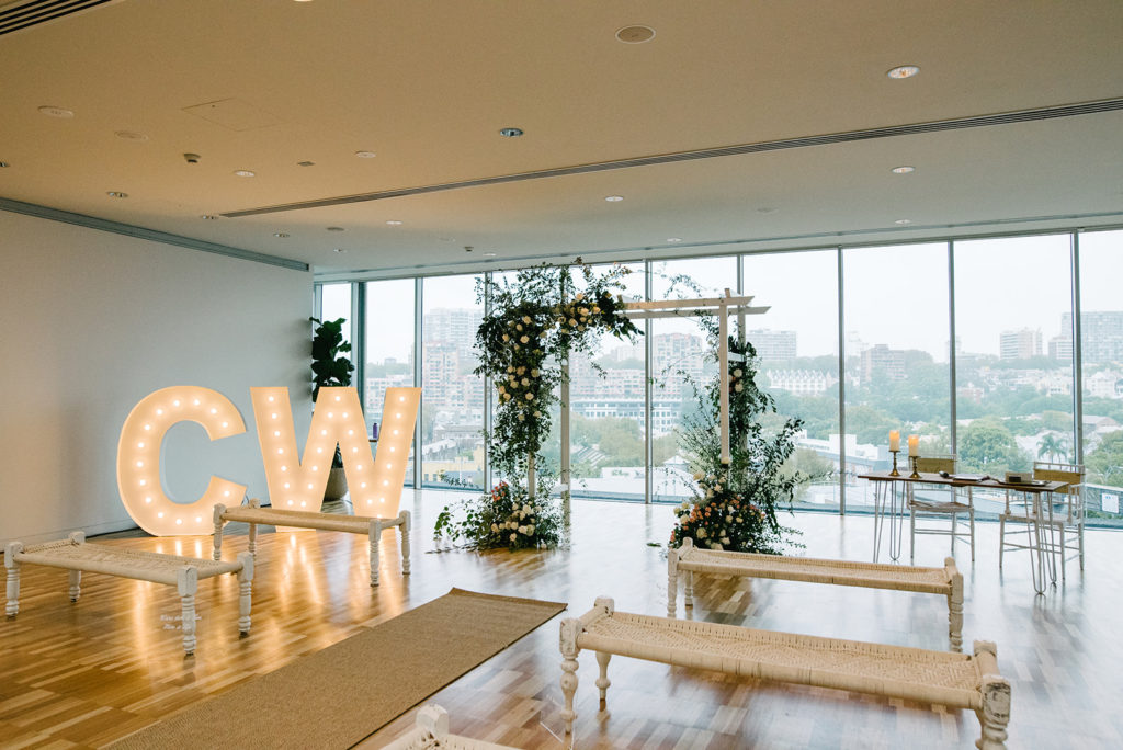 NSW art gallery wedding