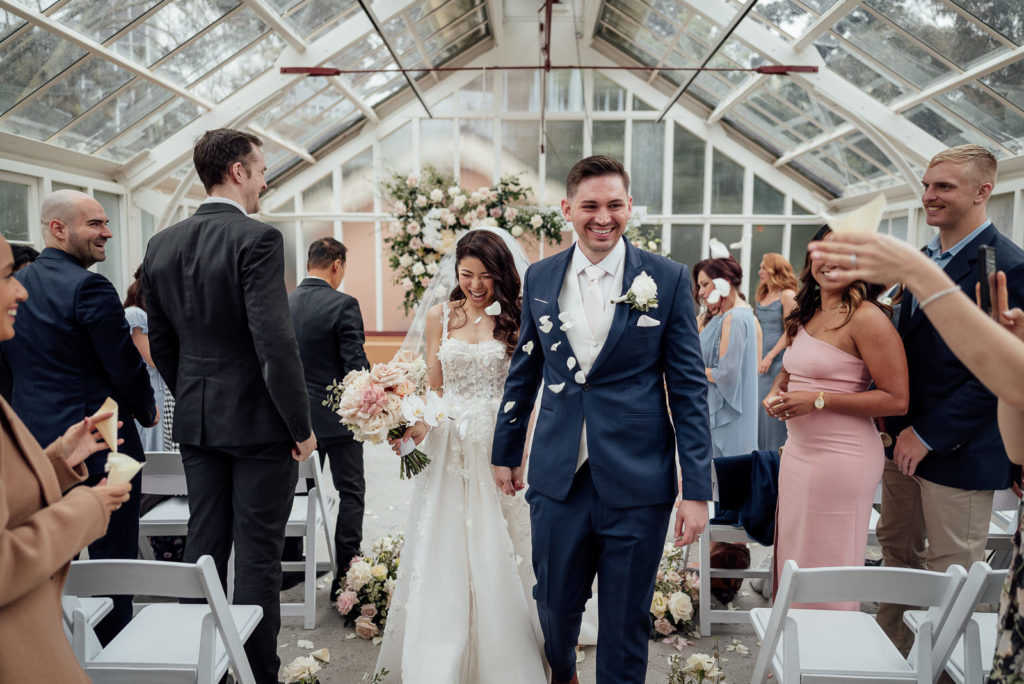 palm house wedding royal botanic garden Sydney