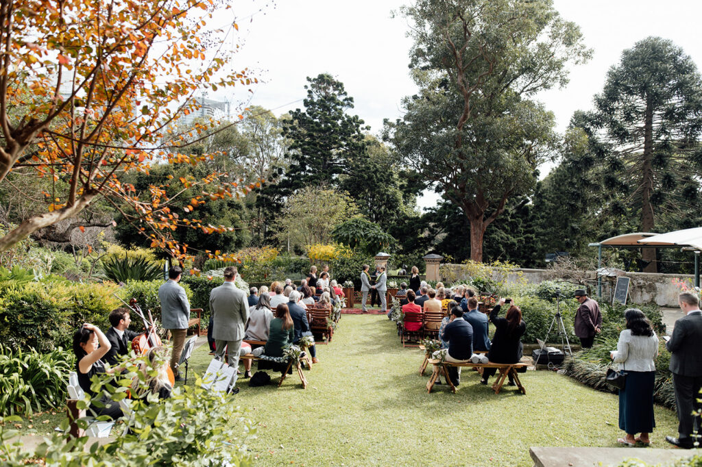 lion gate lodge wedding ceremony