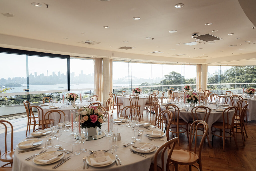Taronga Centre wedding reception room